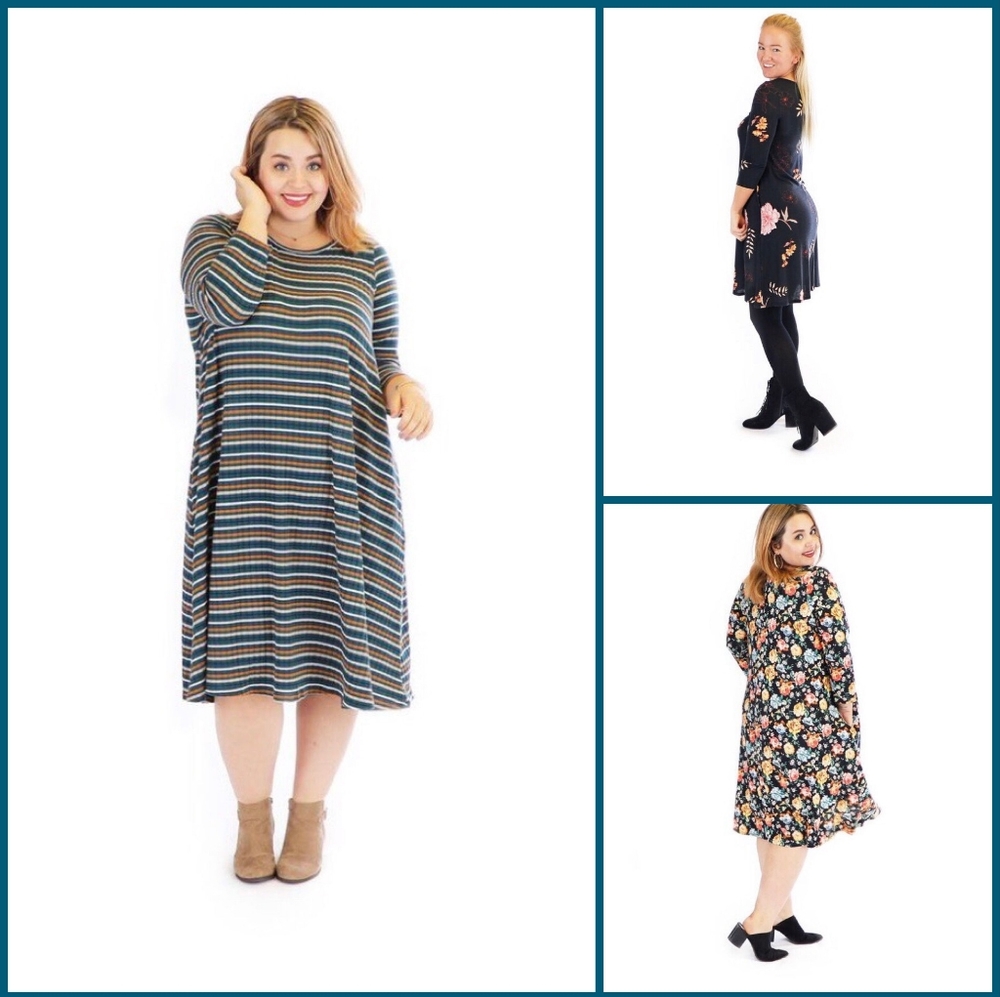 A-line flowy dress with pockets